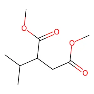 1,4-Dimethyl 2-(propan-2-yl)butanedioate structure