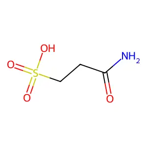 1-Propanesulfonic acid, 3-amino-3-oxo- structure