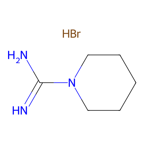 Piperidine-1-carboximidamide Hydrobromide structure