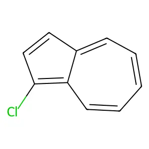 1-Chloroazulene structure