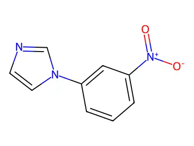 1-(3-nitrophenyl)-1H-imidazole structure