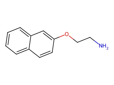 2-(2-Aminoethoxy)naphthalene structure