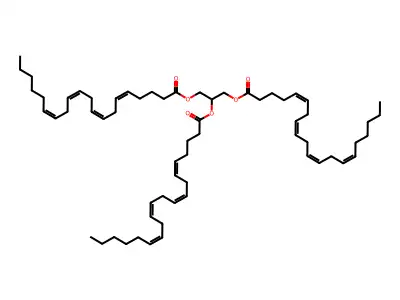Triarachidonin (5c,8c,11c,14c) structure