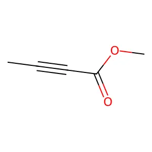 Methyl but-2-ynoate structure