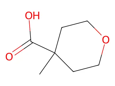 2H-Pyran-4-carboxylic acid, tetrahydro-, methyl ester structure