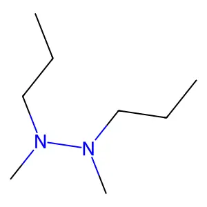 Hydrazine, 1,2-dimethyl-1,2-dipropyl structure
