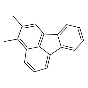 2,3-Dimethylfluoranthene structure