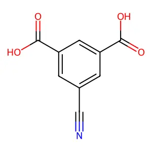 5-氰基间苯二甲酸 structure