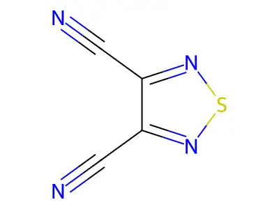 1,2,5-Thiadiazole-3,4-dicarbonitrile structure