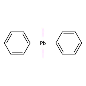 Diiodo(diphenyl)plumbane structure