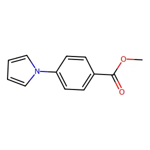 Methyl 4-(1H-pyrrol-1-yl)benzoate structure