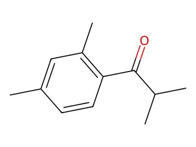 1-(2,4-Dimethylphenyl)-2-methylpropan-1-one structure