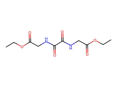 Ethyl 2-[[2-[(2-ethoxy-2-oxoethyl)amino]-2-oxoacetyl]amino]acetate structure