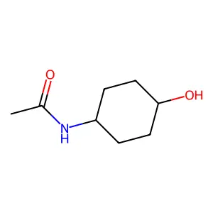 N-(4-羟基环己基)乙酰胺 structure