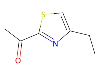 2-Acetyl-4-methylthiazole structure