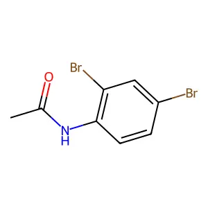 2',4'-Dibromoacetanilide structure