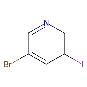3-Bromo-5-iodopyridine structure