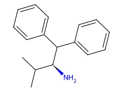 (R)-2-Amino-3-methyl-1 1-diphenylbutane& structure