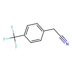 4-(Trifluoromethyl)phenylacetonitrile structure