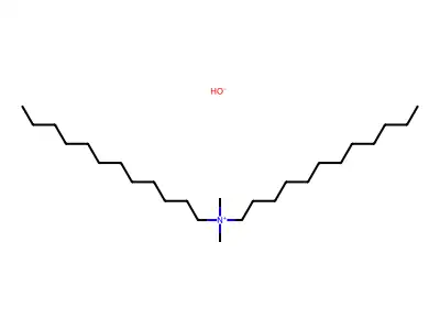 Didodecyldimethylammonium hydroxide structure