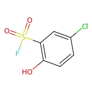 5-氯-2-羟基苯磺酰氟 structure