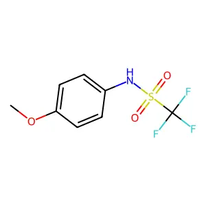 P-Meo CF3-methanesulfonanilide structure