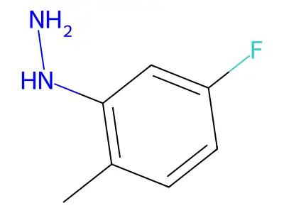 (5-Fluoro-2-methylphenyl)hydrazine structure