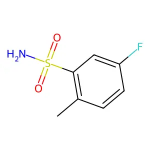 5-Fluoro-2-methylbenzenesulfonamide structure