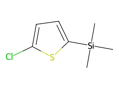 (5-Chlorothiophen-2-YL)trimethylsilane structure