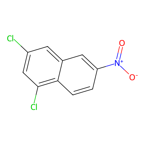 1,3-Dichloro-6-nitronaphthalene structure
