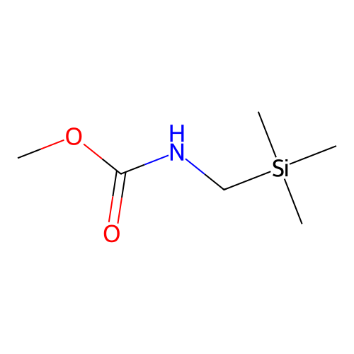 methyl N-(trimethylsilylmethyl)carbamate structure