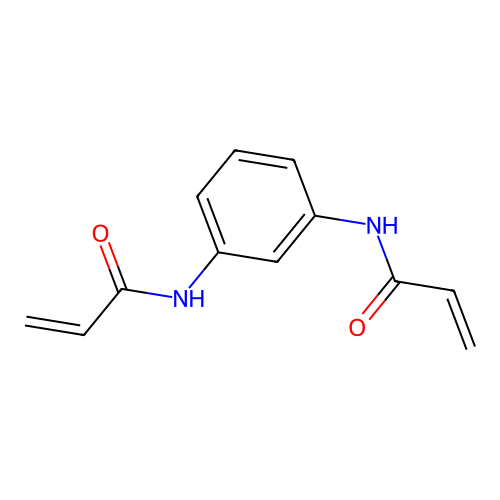2-Propenamide, N,N'-1,3-phenylenebis- structure