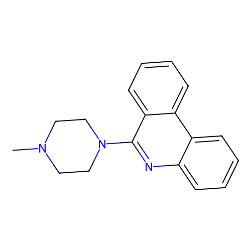 6-(4-Methyl-piperazin-1-yl)-phenanthridine structure