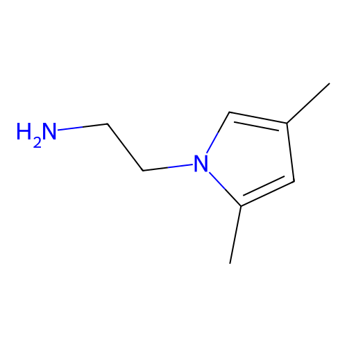 2-(2,4-Dimethylpyrrolyl)ethylamine structure