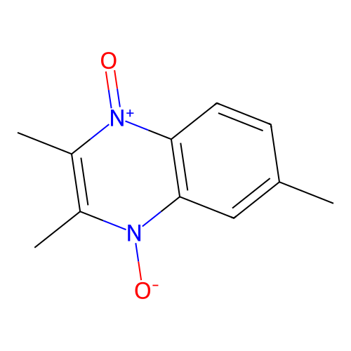 2,3,6-Trimethyl-quinoxaline 1,4-dioxide structure