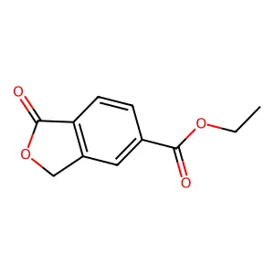Ethyl 1,3-dihydro-1-oxoisobenzofuran-5-carboxylate structure