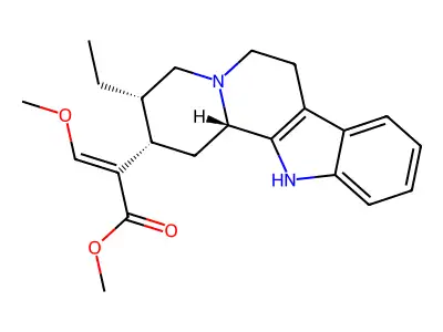 Hirsutine structure