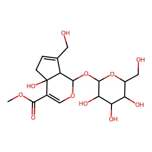 Theviridoside structure