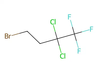 4-Bromo-2,2-dichloro-1,1,1-trifluorobutane structure