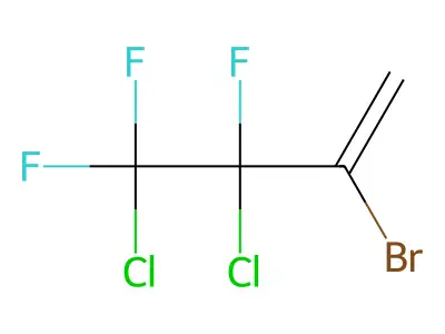 2-Bromo-3,4-dichloro-3,4,4-trifluorobut-1-ene structure