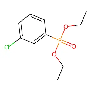 Diethyl(3-chlorophenyl)phosphonate structure