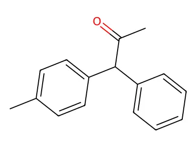 1-(4-Methylphenyl)-1-phenylpropan-2-one structure