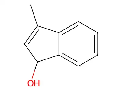 1H-Inden-1-ol, 3-methyl- structure