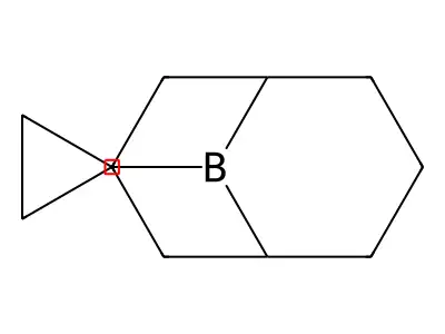 9-Cyclopropyl-9-borabicyclo[3.3.1]nonane structure