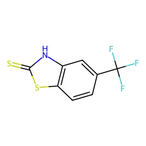 5-(Trifluoromethyl)-1,3-benzothiazole-2-thiol structure