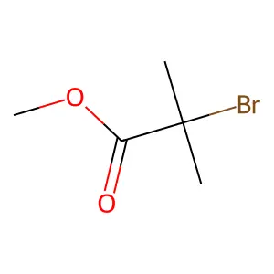 Methyl 2-bromo-2-methylpropionate structure
