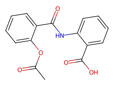 Benzoic acid, 2-[[2-(acetyloxy)benzoyl]amino]- structure