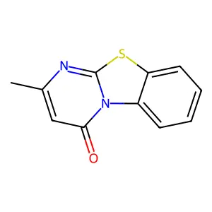 2-methyl-4H-pyrimido[2,1-b]benzothiazol-4-one structure