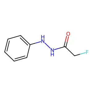 2-氟乙酸2-苯基酰肼 structure