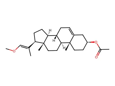 [(3S,8S,9S,10R,13S,14S,17S)-17-[(E)-1-methoxyprop-1-en-2-yl] structure